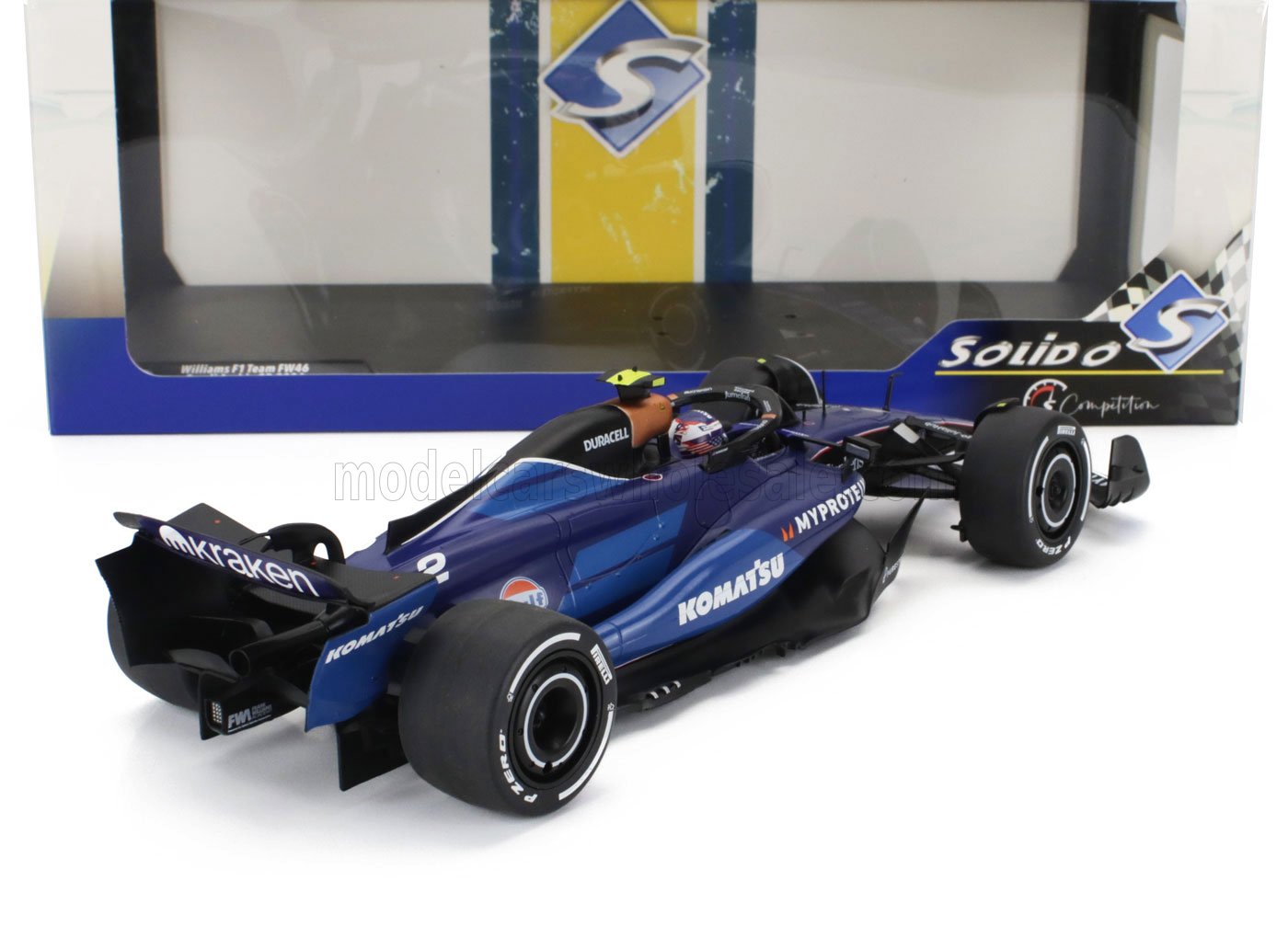  -  . Williams F1 Team トランスポーター　1/43 WILLIAMS - F1 FW46 TEAM WILLIAMS RACING N 2 SAUDI ARABIA 2024