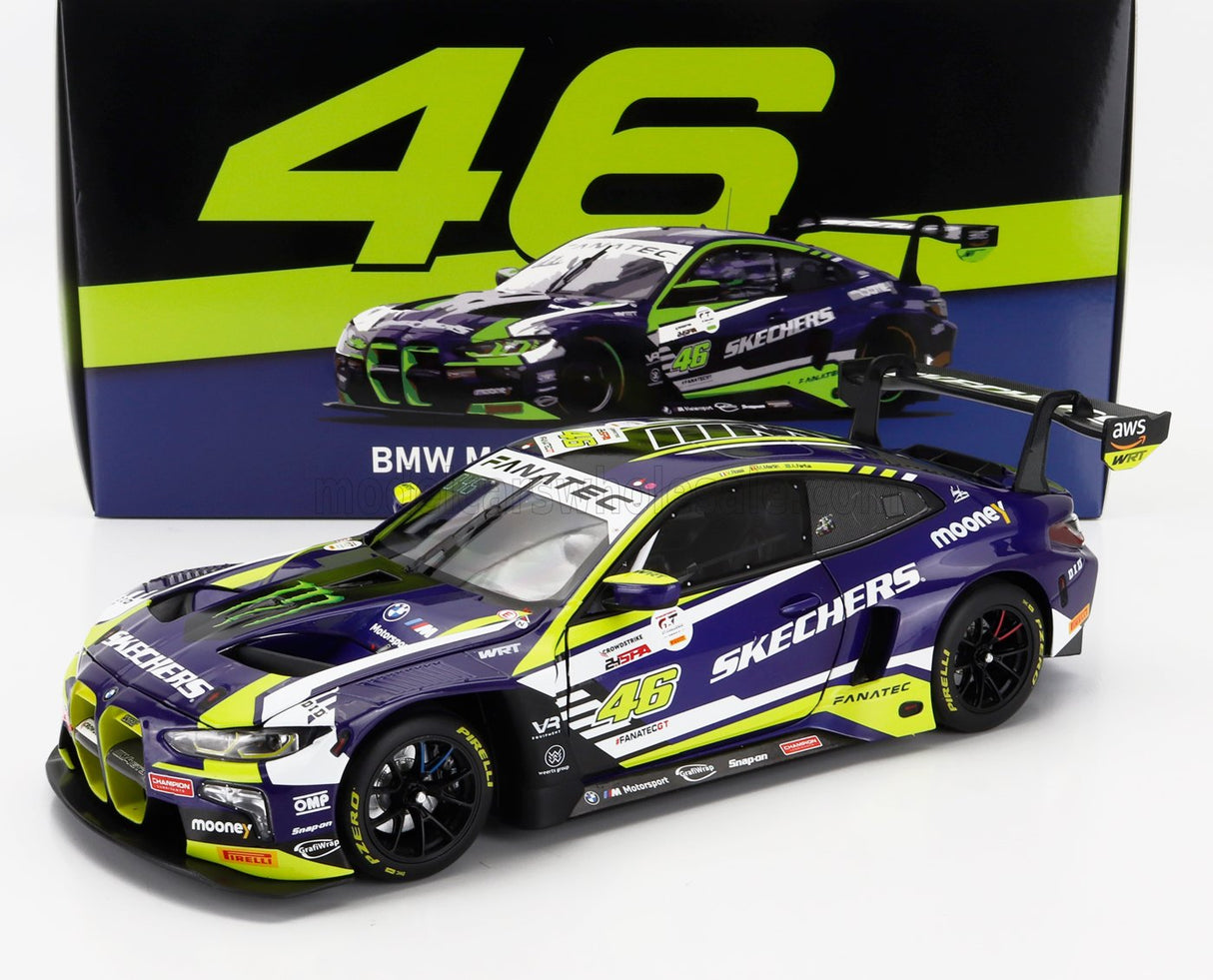 BMW | 4-SERIES M4 GT3 TEAM WRT N 46 6° 24h SPA 2023 VALENTINO ROSSI - AUGUSTO FARFUS - MAXIME MARTIN
