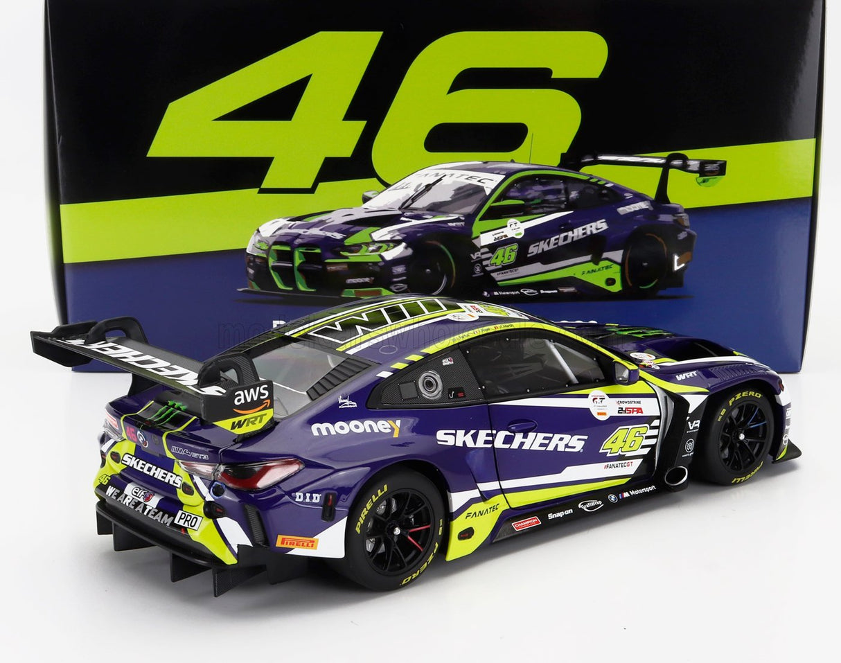 BMW | 4-SERIES M4 GT3 TEAM WRT N 46 6° 24h SPA 2023 VALENTINO ROSSI - AUGUSTO FARFUS - MAXIME MARTIN