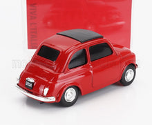 FIAT - 500 1965 - VIVA L'ITALIA - GIORNATA DELL' UNITA' NAZIONALE E DELLE FORZE ARMATE - RED Scale model car on Vroomi