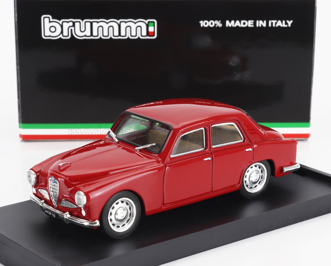Alfa Romeo 1900 Berlina 1950 Rosso Alfa Brumm 1:43 scale model