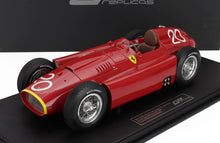 FERRARI - F1  D50 N 20 WORLD CHAMPION 4th MONACO GP 1956 JUAN MANUEL FANGIO - EUGENIO CASTELLOTTI - RED YELLOW