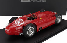FERRARI - F1  D50 N 20 WORLD CHAMPION 4th MONACO GP 1956 JUAN MANUEL FANGIO - EUGENIO CASTELLOTTI - RED YELLOW