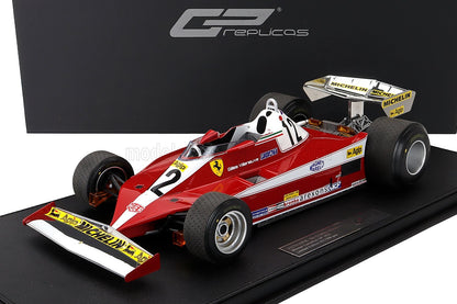 FERRARI - F1  312T3 N 12 WINNER CANADIAN MONTREAL GP 1978 GILLES VILLENEUVE - RED WHITE