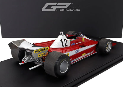 FERRARI - F1  312T3 N 12 WINNER CANADIAN MONTREAL GP 1978 GILLES VILLENEUVE - RED WHITE