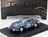 Voiture miniature Alpine-Renault de course bleue N 173, présentée sur support avec boîte Troféu — Vroomi