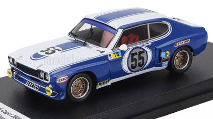 FORD ENGLAND - CAPRI 2600 LV 3.0L V6 N 55 24h LE MANS 1973 DIETER GLEMSER - JOHN FITZPATRICK - HANS HEYER - WHITE BLUE