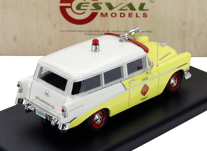 CHEVROLET - 210 HANDYMAN FIRE ENGINE 1956 - YELLOW WHITE RED