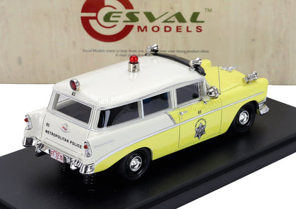 CHEVROLET - 210 HANDYMAN POLICE 1956 - YELLOW WHITE BLACK