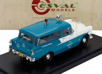 CHEVROLET - 150 HANDYMAN POLICE 1956 - TORQUOISE WHITE