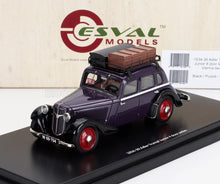ADLER - TRUMPF JUNIOR VIENNA TAXI 1939 - AZUL NEGRO
