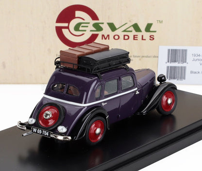 ADLER - TRUMPF JUNIOR VIENNA TAXI 1939 - AZUL NEGRO