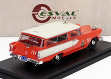 EDSEL - ROUNDUP SW FAMILIAR DE POLICÍA 1958 - ROJO Y BLANCO
