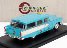 EDSEL - VILLAGER TAXI 1958 - AZUL CLARO Y BLANCO