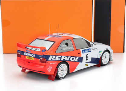 FORD ENGLAND - ESCORT WRC TEAM FORD REPSOL MOTOR COMPANY N 6 2nd RALLY ACROPOLIS 1997 JUHA KANKKUNEN - JUHA REPO - WHITE ORANGE