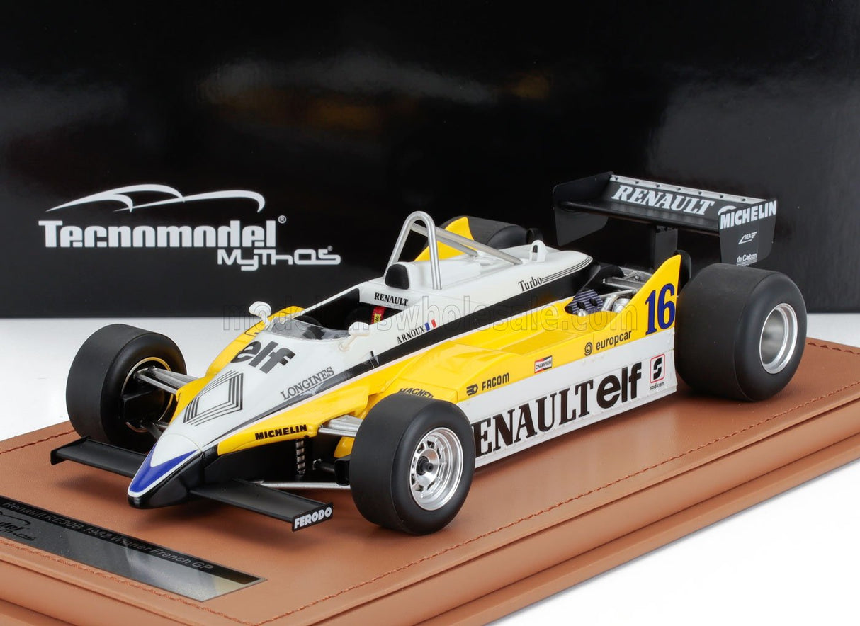 RENAULT | F1  RE30B V6 TURBO TEAM RENAULT ELF N 16 WINNER FRANCE GP 1982 RENE ARNOUX