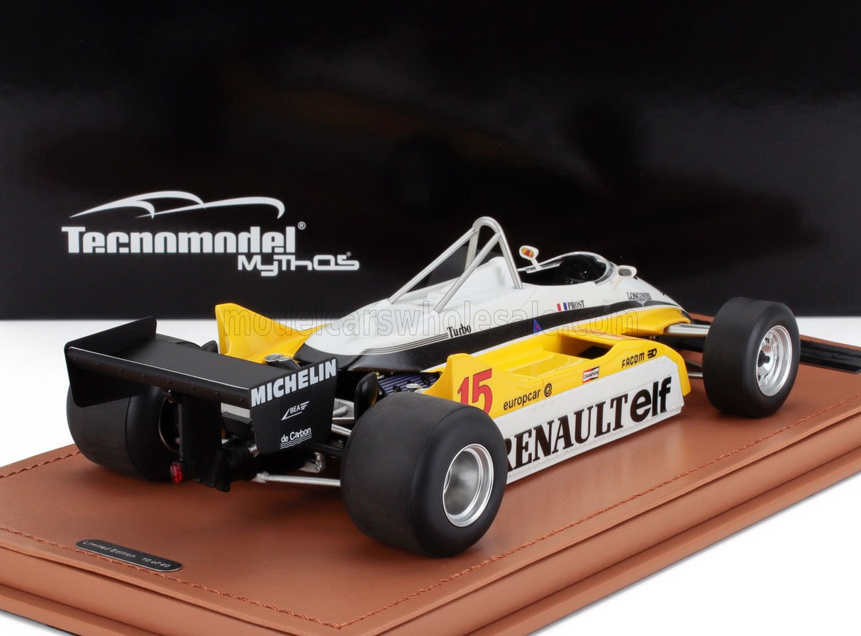 RENAULT | F1  RE30B V6 TURBO TEAM RENAULT ELF N 15 WINNER BRAZILIAN GP 1982 ALAIN PROST