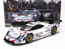 PORSCHE - 911 GT1-98 3.2L TURBO TEAM PORSCHE AG MOBIL-1 N 26 WINNER 24h LE MANS 1998 ALLAN McNISH - LAURENT AIELLO - STEPHANE ORTELLI - WHITE BLUE RED - Vroomi