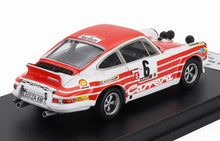 PORSCHE - 911 CARRERA RS COUPE (night version) N 6 RALLY TOUR DE CORSE 1972 BJORN WALDEGAARD - HANS THORSZELIUS - WHITE RED