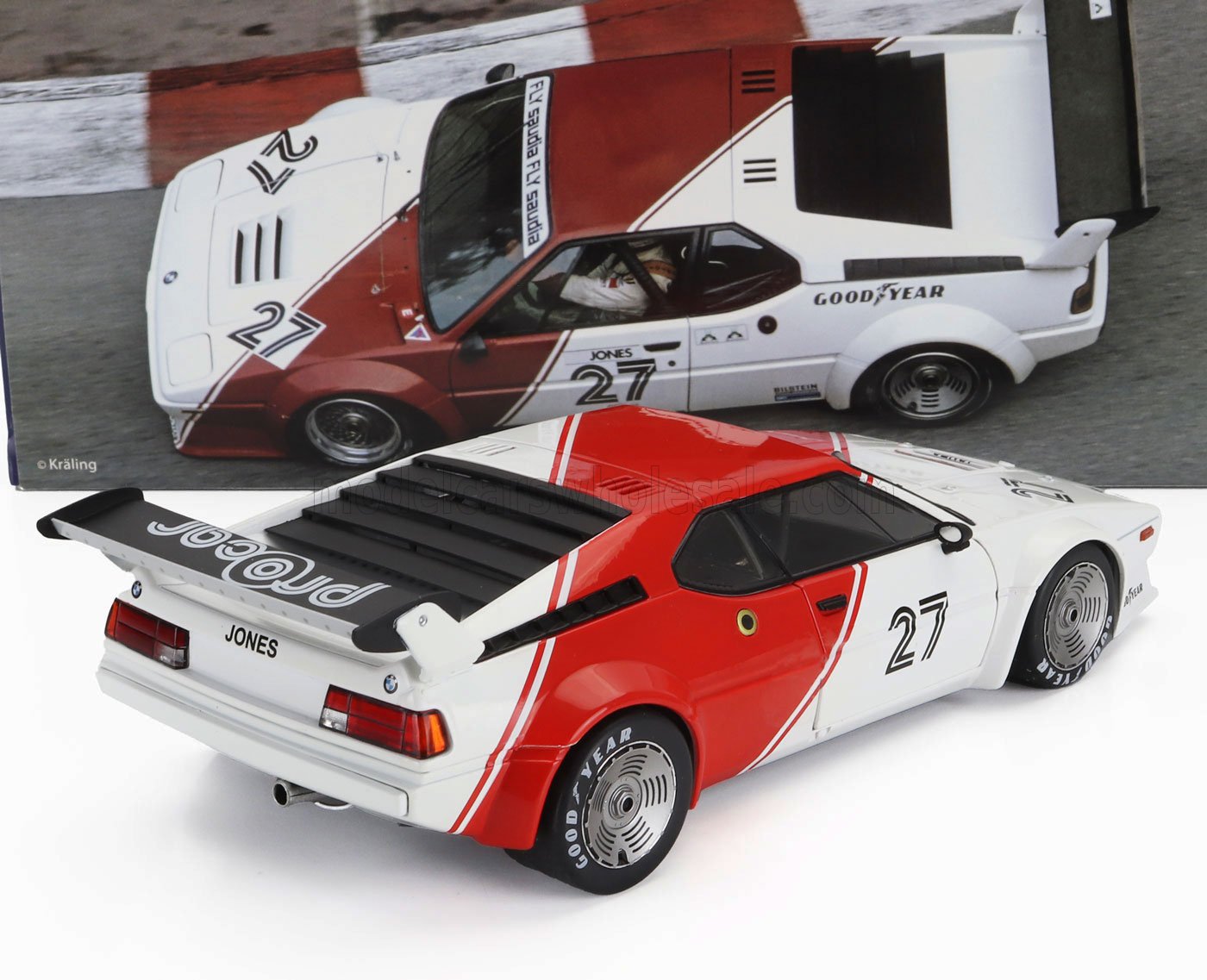 BMW | M1 M88 3.5L TEAM BMW MOTORSPORT N 27 PROCAR SERIES SEASON 1980 ALAN JONES