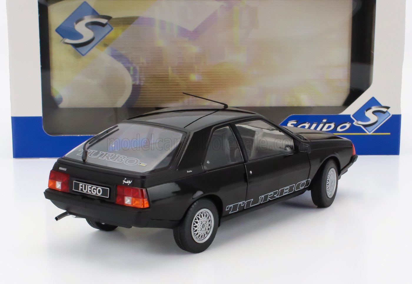 RENAULT - FUEGO TURBO COUPE 1980 - BLACK - Vroomi