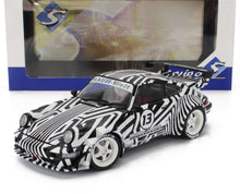 PORSCHE - 911 964 RWB N 13 KIT CARROSSERIE THE ZEBRA 1994 - BLANC NOIR - Vroomi