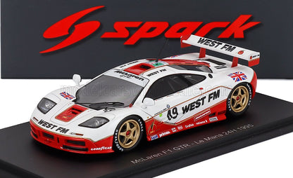 McLAREN - F-1 GTR 6.1L V12 TEAM WEST COMPETITION N 49 24h LE MANS 1995 JOHN NIELSEN - THOMAS BSCHER - JOCHEN MASS - WHITE RED