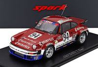 Coche a escala Porsche 934 rojo Le Mans 1980 de Spark, en Vroomi para coleccionistas.