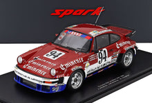 PORSCHE - 911 934 3.3L TURBO TEAM EQUIPE ALMERAS FRERES N 94 24h LE MANS 1980 JACQUES ALMERAS - JEAN MARIE ALMERAS - MARIANNE HOEPFNER - RED WHITE BLUE