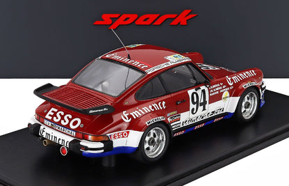PORSCHE - 911 934 3.3L TURBO TEAM EQUIPE ALMERAS FRERES N 94 24h LE MANS 1980 JACQUES ALMERAS - JEAN MARIE ALMERAS - MARIANNE HOEPFNER - RED WHITE BLUE