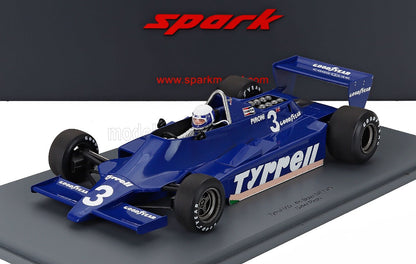 TYRRELL - F1  009 CANDY N 3 BRAZILIAN GP 1979 DIDIER PIRONI - BLUE