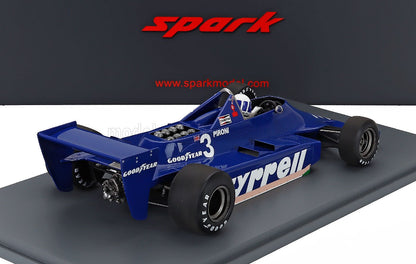 TYRRELL - F1  009 CANDY N 3 BRAZILIAN GP 1979 DIDIER PIRONI - BLUE