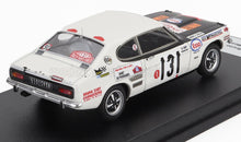 FORD ENGLAND - CAPRI 2300 (night version) N 131 RALLY MONTECARLO 1971 BRUNO SABY - BERNARD MOYET - WHITE BLACK