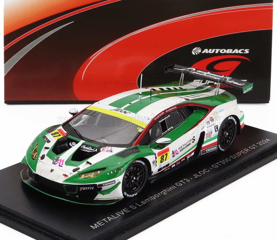 LAMBORGHINI | LAMBORGHINI GT3 TEAM JLOC N 87 GT300 CLASS SUPER GT 2024 KOSUKE MATSUURA - NATSU SAKAGUCHI