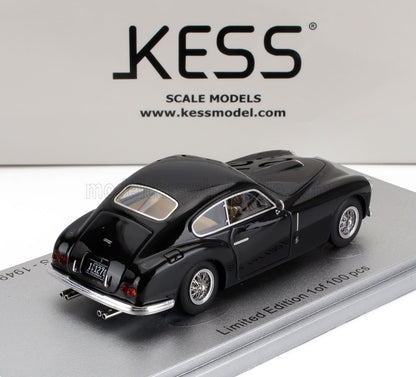 FERRARI - 166 s/n.037S INTER FARINA BERLINETTA 1949 - BLACK - Vroomi