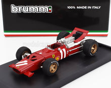 FERRARI - F1 312 N 11 MONACO GP 1969 CHRIS AMON - RED WHITE Scale model car on Vroomi