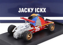 FERRARI - F1  312 N 26 WINNER FRANCE GP 1968 JACKY ICKX - WITH PILOT FIGURE AND UMBRELLA - RED WHITE