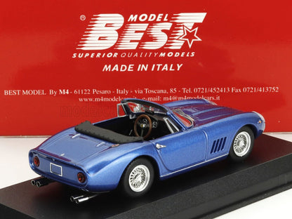 FERRARI - 275 GTB/4S s/n.10453 NART SPIDER OPEN 1967 - PERSONAL CAR STEVE MCQUEEN - BLUE MET