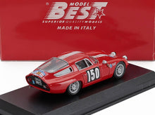 ALFA ROMEO - GIULIA TZ N 150 TOUR DE FRANCE 1964 JEAN ROLLAND - GABRIEL AUGIAS - RED