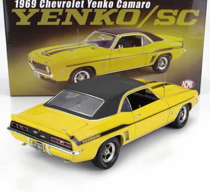 CHEVROLET - CAMARO YENKO SC COUPE 1969 - YELLOW BLACK - Vroomi