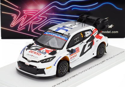 TOYOTA - YARIS GR RALLY1 HYBRID TEAM TOYOTA GAZOO RACING WRT N 5 4th RALLY FINLAND 2024 SAMI PAJARI - ENNI MALKONEN - WHITE