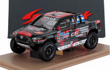 TOYOTA - HILUX PICK-UP TEAM OVERDRIVE TOYOTA N 220 7th RALLY DAKAR 2023 JUAN CRUZ YACOPINI - DANIEL OLIVERAS CARRERAS - BLACK RED