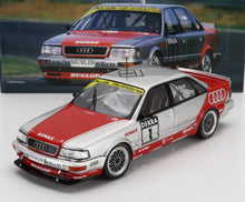 AUDI - QUATTRO V8 TEAM AZR N.º 1, temporada 1992 del DTM, FRANK BIELA - ROJO PLATEADO