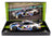 Voiture miniature BMW M4 GT3 en livrée Gulf, présentée dans le coffret collector Vroomi avec fond de course
