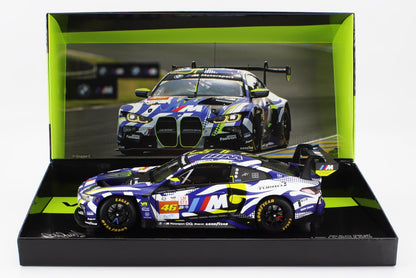 BMW - 4-SERIES M4 GT3 TEAM WRT N 46 24h LE MANS 2024 VALENTINO ROSSI - MAXIME MARTIN - AHMAD AL HARTHY - BLUE WHITE BLACK