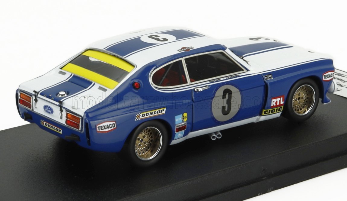 Ford Capri 2600 LW No. 3 Hans Heyer Helmut Koinigg 24h Spa Francorchamps 1973 Trofeu 1:43 scale model - image 2