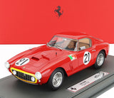 FERRARI | 250GT SWB 3.0L V12 TEAM EQUIPE NATIONALE BELGE N 21 24h LE MANS 1960 LUCIEN BIANCHI - JEAN BLATON BEURLYS - CON VETRINA - WITH SHOWCASE