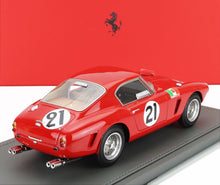 FERRARI | 250GT SWB 3.0L V12 TEAM EQUIPE NATIONALE BELGE N 21 24h LE MANS 1960 LUCIEN BIANCHI - JEAN BLATON BEURLYS - CON VETRINA - WITH SHOWCASE