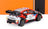 Voiture miniature Toyota Gazoo Racing WRC avec livrée détaillée, présentée chez Vroomi pour les collectionneurs