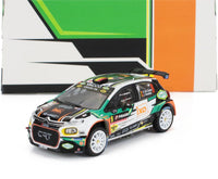 Modellino in scala Citroën C3 Rally2 con livrea Yacco, esposto da Vroomi per i collezionisti